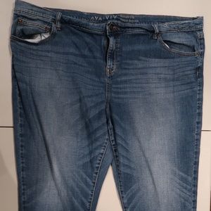 Ava & Viv 24w Cropped Jeans